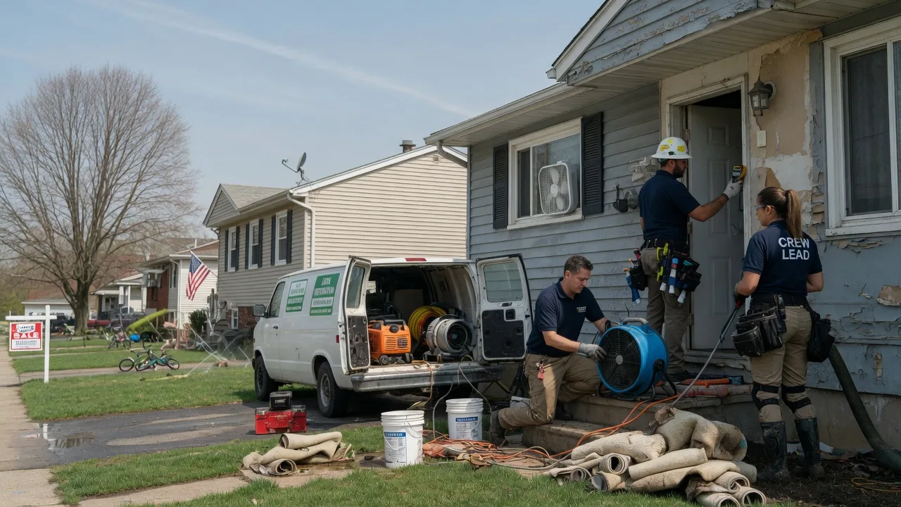 Flood Cleanup in West Edmeston, NY near me